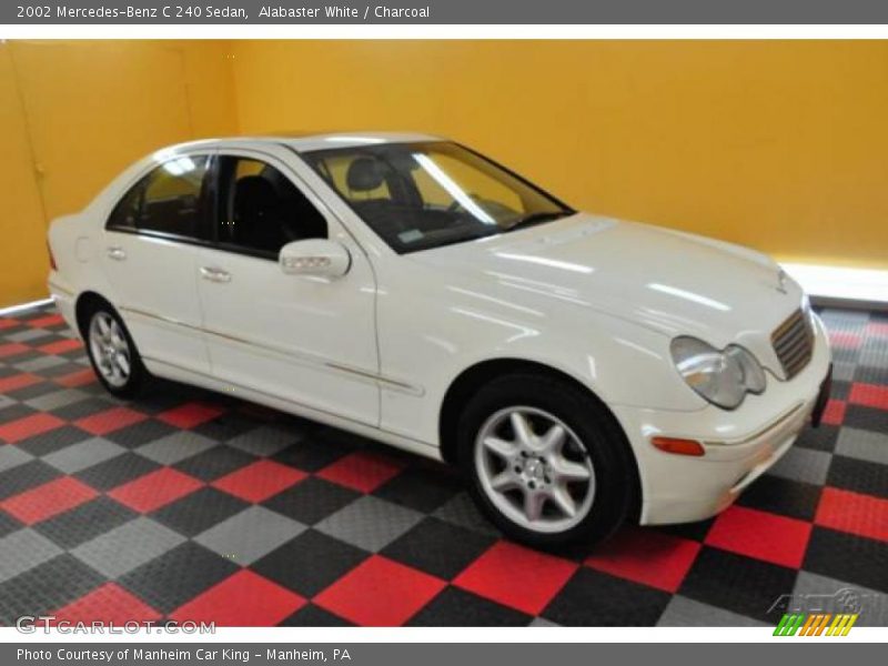 Alabaster White / Charcoal 2002 Mercedes-Benz C 240 Sedan