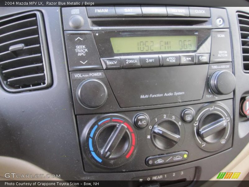 Razor Blue Metallic / Beige 2004 Mazda MPV LX