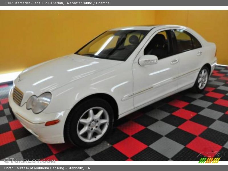 Alabaster White / Charcoal 2002 Mercedes-Benz C 240 Sedan