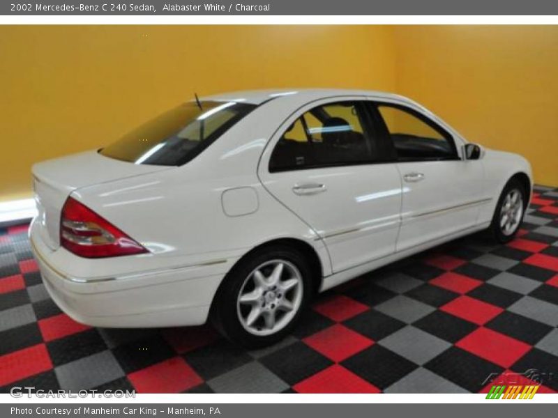 Alabaster White / Charcoal 2002 Mercedes-Benz C 240 Sedan