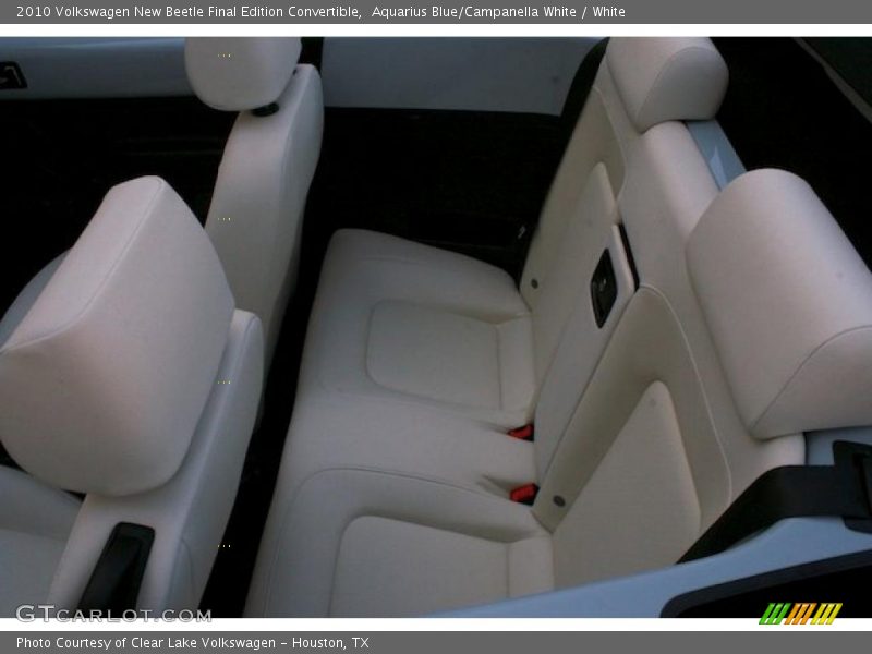 Aquarius Blue/Campanella White / White 2010 Volkswagen New Beetle Final Edition Convertible