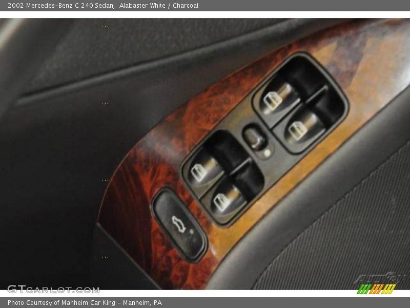 Alabaster White / Charcoal 2002 Mercedes-Benz C 240 Sedan