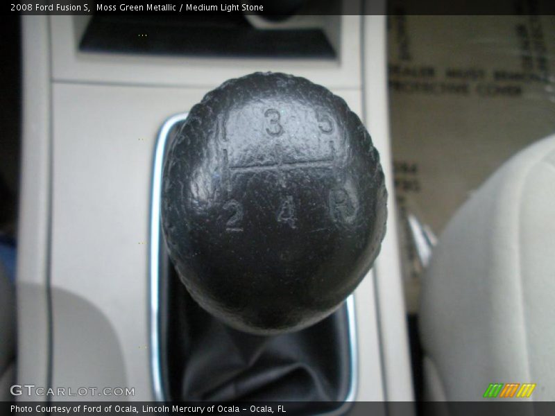 Moss Green Metallic / Medium Light Stone 2008 Ford Fusion S