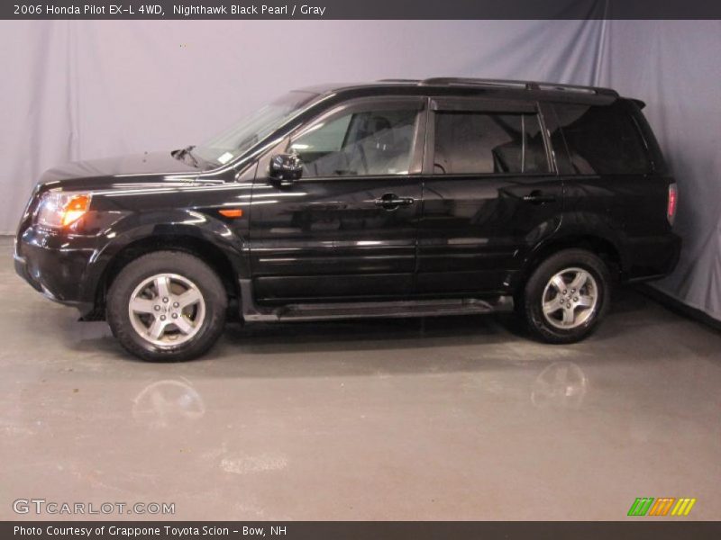 Nighthawk Black Pearl / Gray 2006 Honda Pilot EX-L 4WD