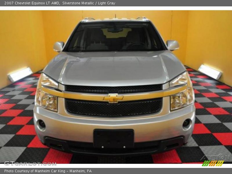 Silverstone Metallic / Light Gray 2007 Chevrolet Equinox LT AWD