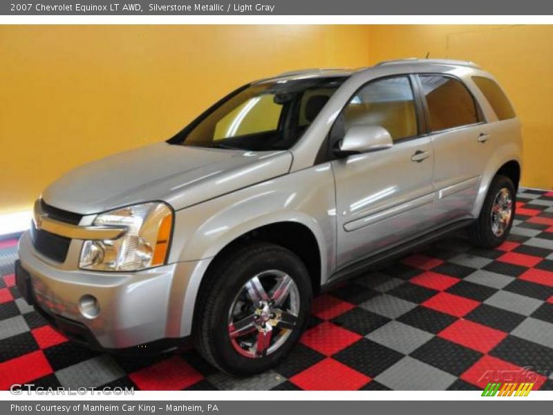 Silverstone Metallic / Light Gray 2007 Chevrolet Equinox LT AWD