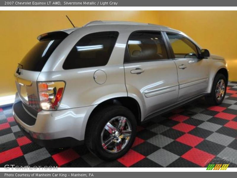 Silverstone Metallic / Light Gray 2007 Chevrolet Equinox LT AWD