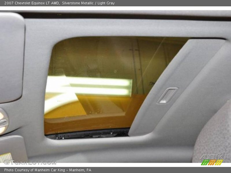 Silverstone Metallic / Light Gray 2007 Chevrolet Equinox LT AWD