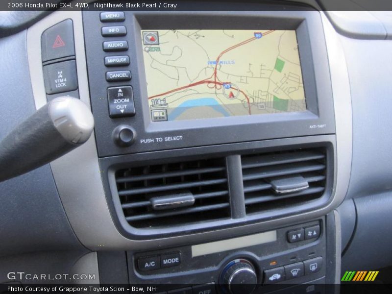 Nighthawk Black Pearl / Gray 2006 Honda Pilot EX-L 4WD