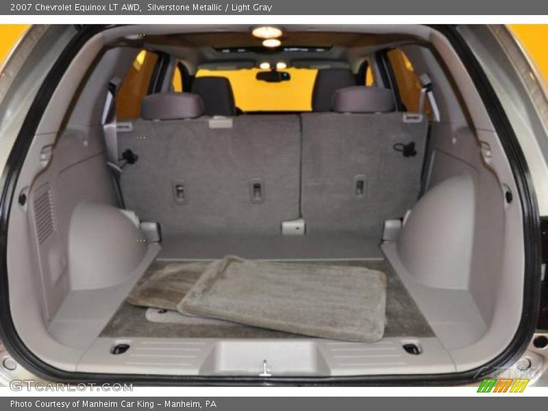 Silverstone Metallic / Light Gray 2007 Chevrolet Equinox LT AWD