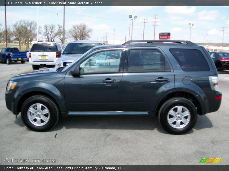 Black Pearl Slate Metallic / Stone 2010 Mercury Mariner I4