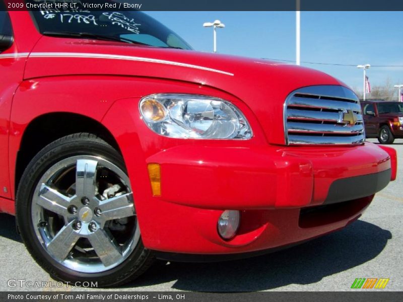 Victory Red / Ebony 2009 Chevrolet HHR LT