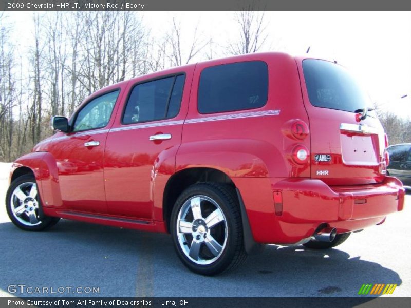 Victory Red / Ebony 2009 Chevrolet HHR LT