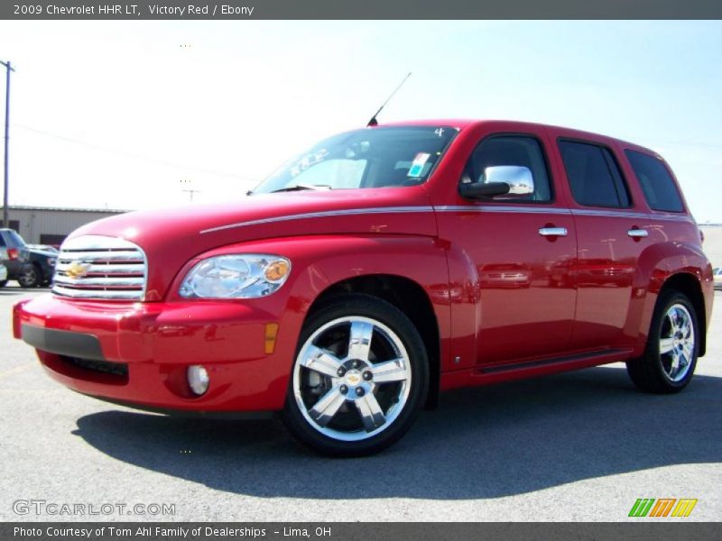 Victory Red / Ebony 2009 Chevrolet HHR LT