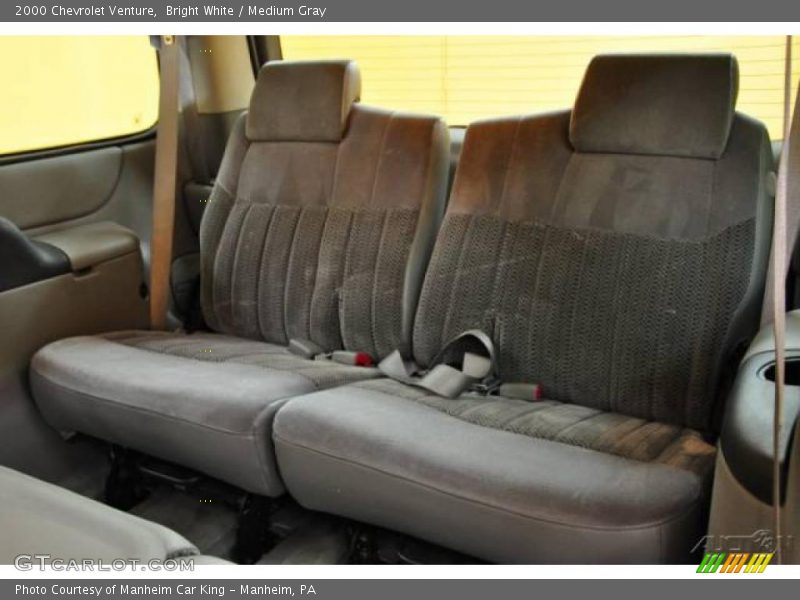Bright White / Medium Gray 2000 Chevrolet Venture