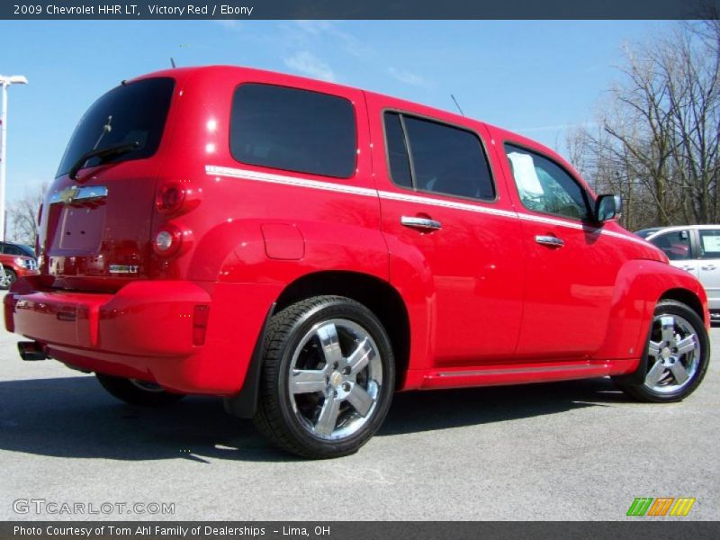 Victory Red / Ebony 2009 Chevrolet HHR LT