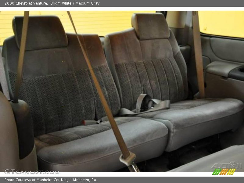 Bright White / Medium Gray 2000 Chevrolet Venture