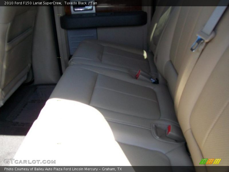 Tuxedo Black / Tan 2010 Ford F150 Lariat SuperCrew