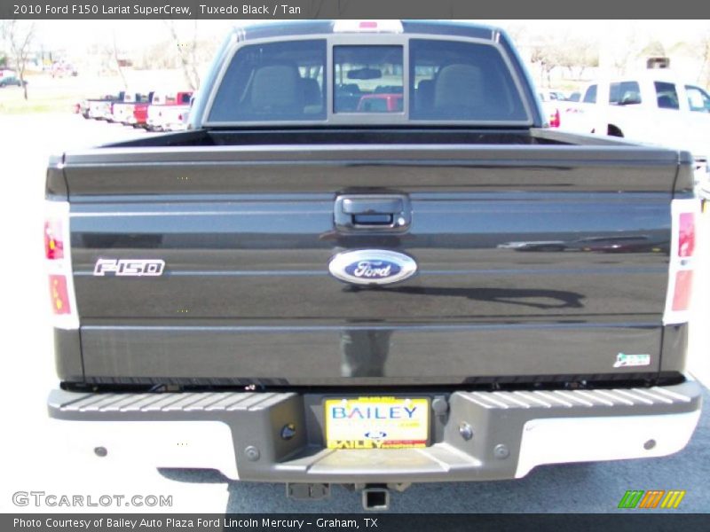 Tuxedo Black / Tan 2010 Ford F150 Lariat SuperCrew