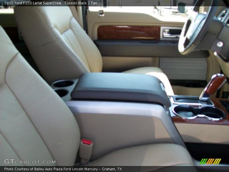 Tuxedo Black / Tan 2010 Ford F150 Lariat SuperCrew