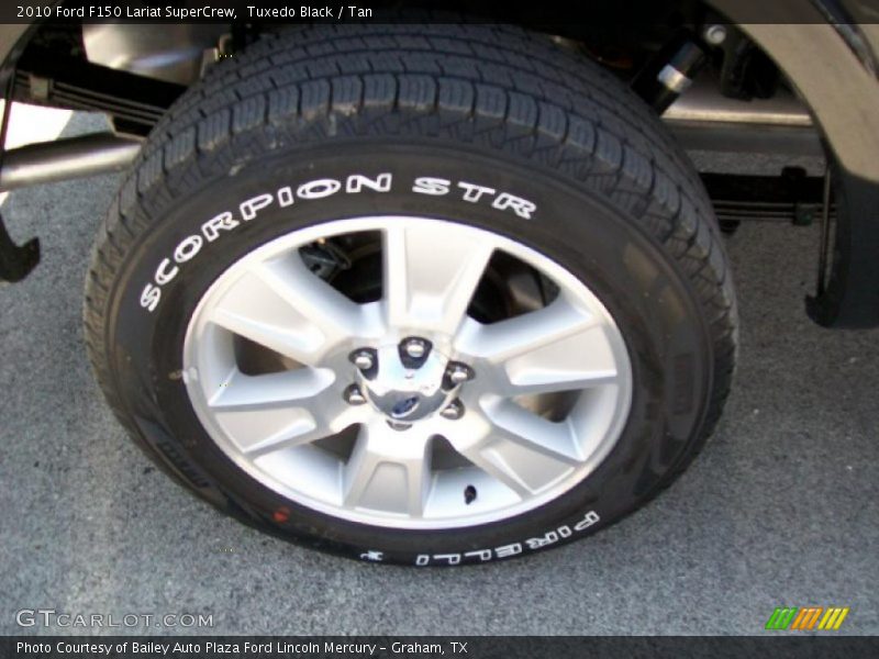 Tuxedo Black / Tan 2010 Ford F150 Lariat SuperCrew
