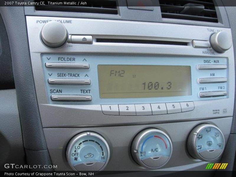 Titanium Metallic / Ash 2007 Toyota Camry CE