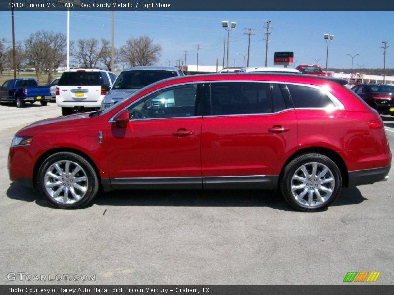 Red Candy Metallic / Light Stone 2010 Lincoln MKT FWD