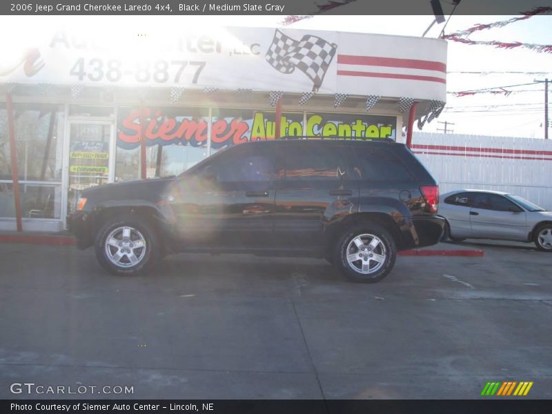 Black / Medium Slate Gray 2006 Jeep Grand Cherokee Laredo 4x4