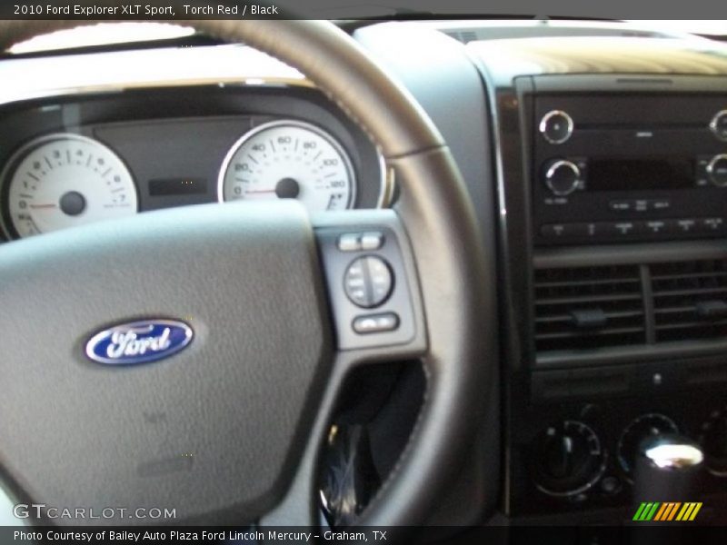 Torch Red / Black 2010 Ford Explorer XLT Sport