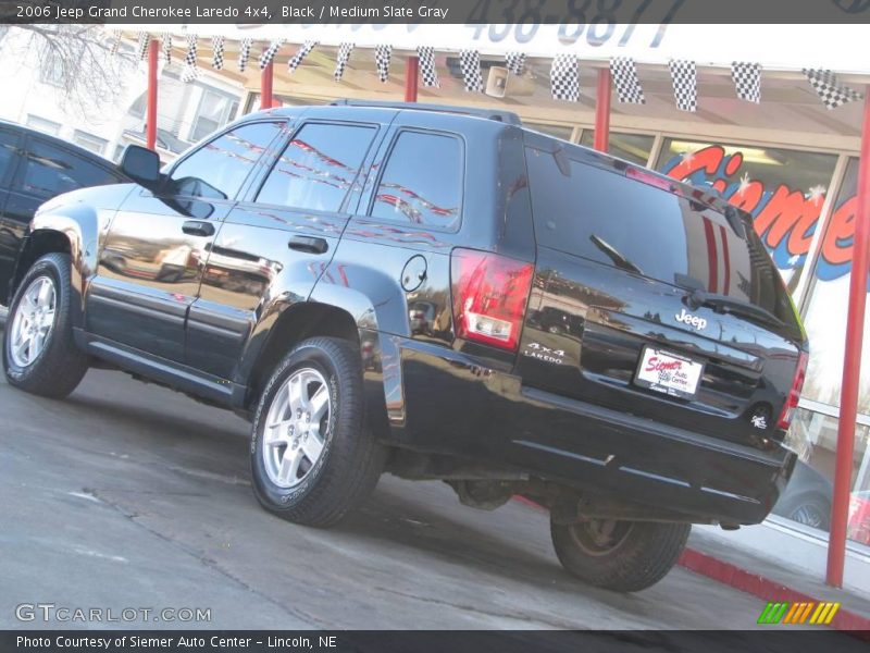 Black / Medium Slate Gray 2006 Jeep Grand Cherokee Laredo 4x4