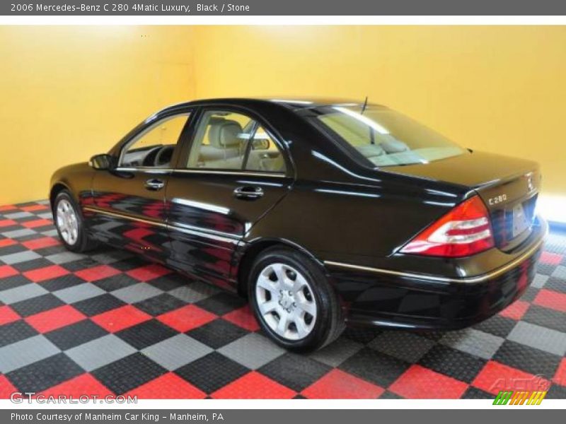 Black / Stone 2006 Mercedes-Benz C 280 4Matic Luxury