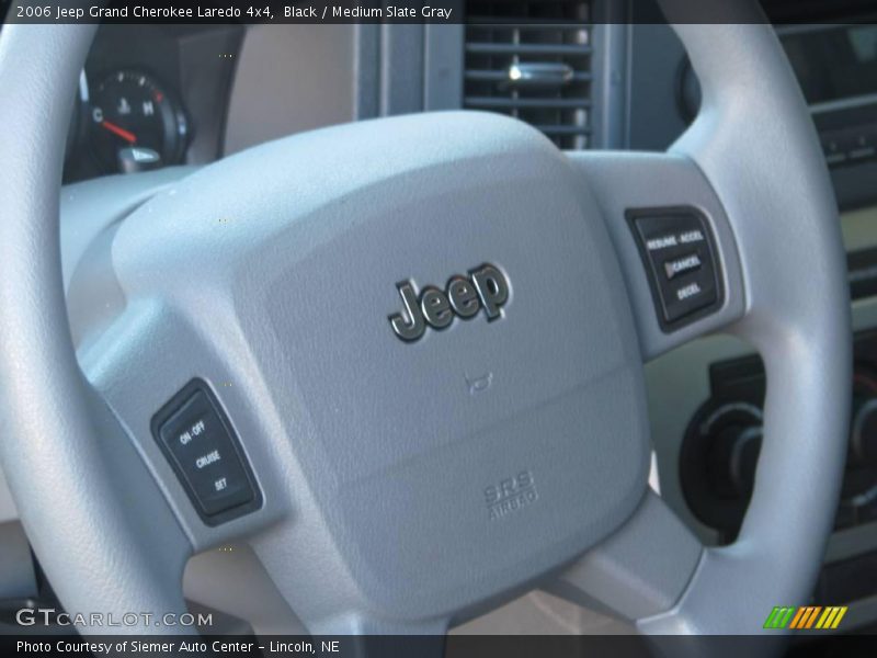 Black / Medium Slate Gray 2006 Jeep Grand Cherokee Laredo 4x4