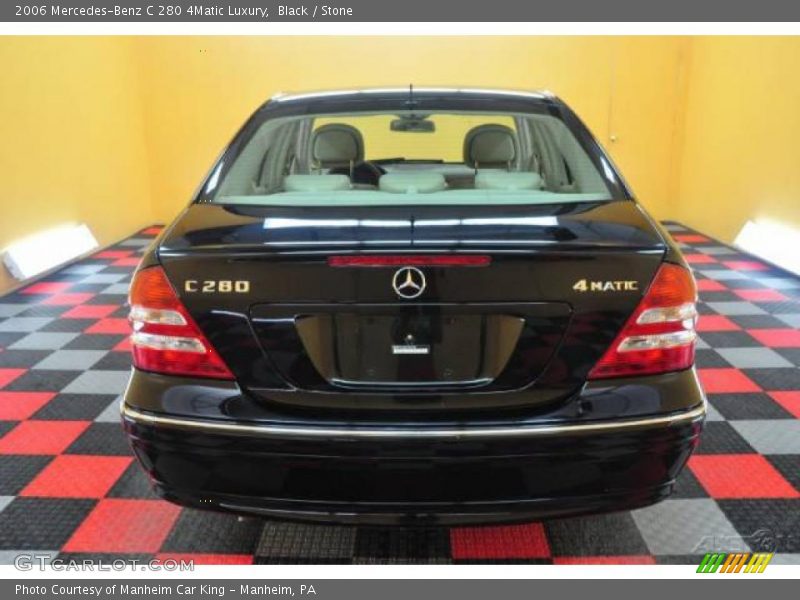 Black / Stone 2006 Mercedes-Benz C 280 4Matic Luxury