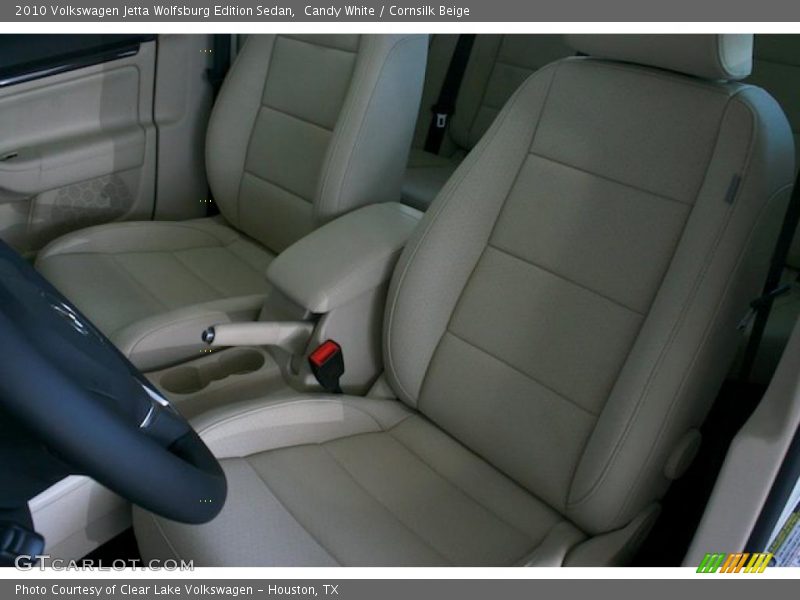 Candy White / Cornsilk Beige 2010 Volkswagen Jetta Wolfsburg Edition Sedan