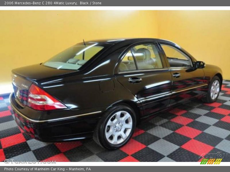 Black / Stone 2006 Mercedes-Benz C 280 4Matic Luxury