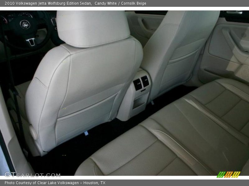 Candy White / Cornsilk Beige 2010 Volkswagen Jetta Wolfsburg Edition Sedan
