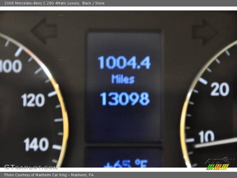 Black / Stone 2006 Mercedes-Benz C 280 4Matic Luxury