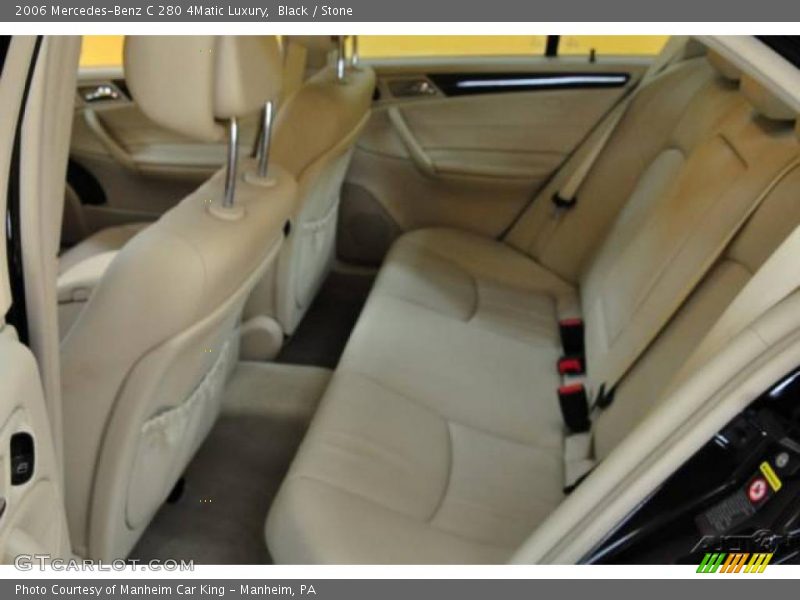 Black / Stone 2006 Mercedes-Benz C 280 4Matic Luxury