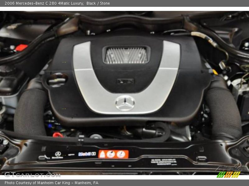 Black / Stone 2006 Mercedes-Benz C 280 4Matic Luxury