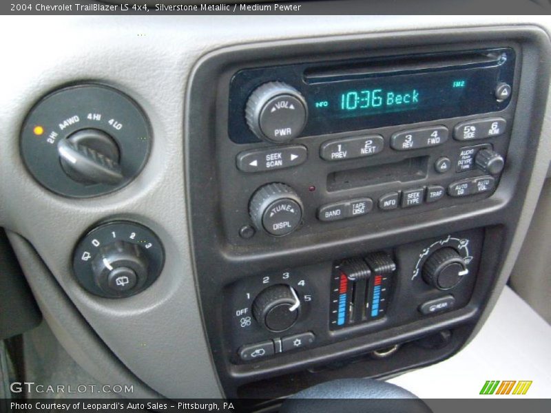 Silverstone Metallic / Medium Pewter 2004 Chevrolet TrailBlazer LS 4x4