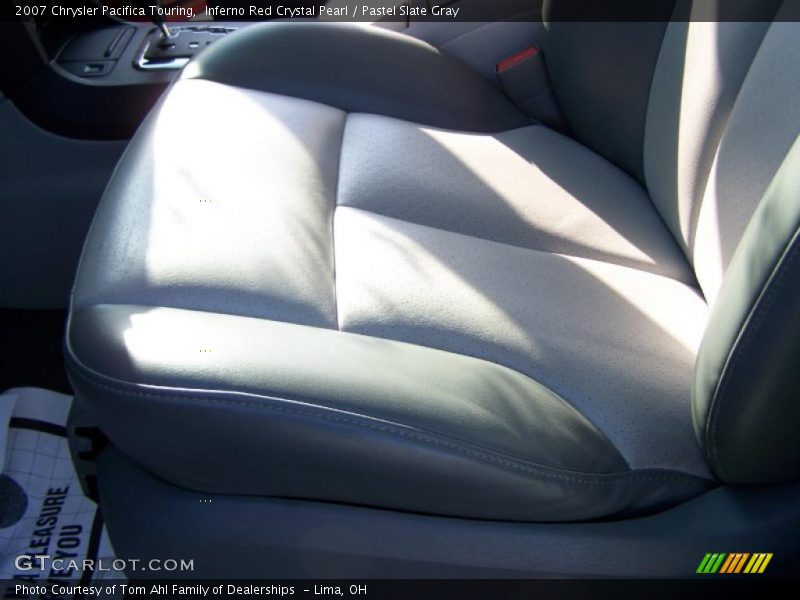 Inferno Red Crystal Pearl / Pastel Slate Gray 2007 Chrysler Pacifica Touring