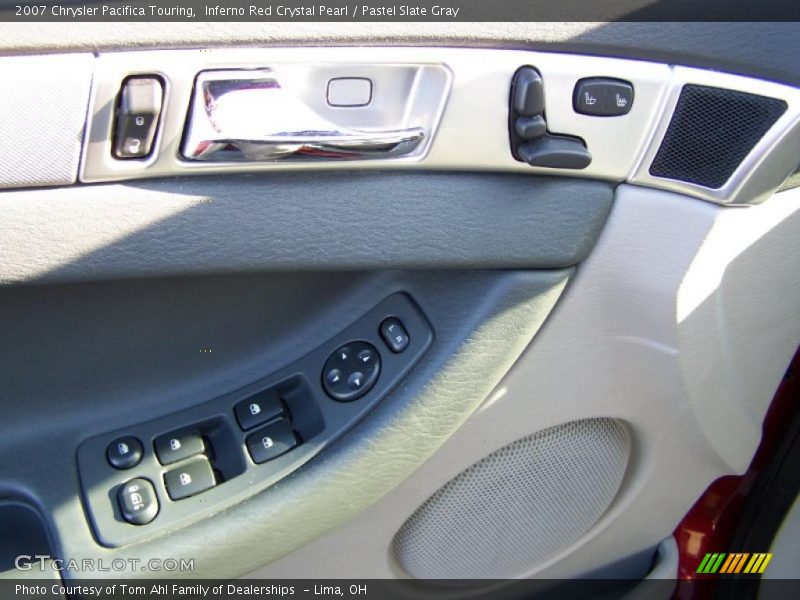 Inferno Red Crystal Pearl / Pastel Slate Gray 2007 Chrysler Pacifica Touring