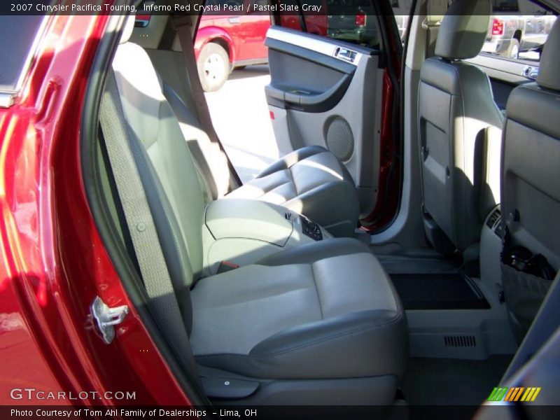 Inferno Red Crystal Pearl / Pastel Slate Gray 2007 Chrysler Pacifica Touring