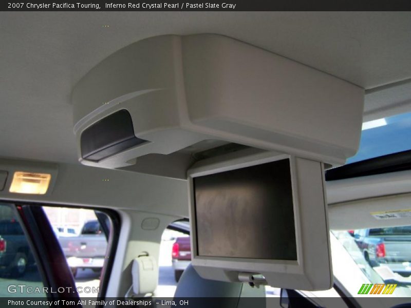 Inferno Red Crystal Pearl / Pastel Slate Gray 2007 Chrysler Pacifica Touring