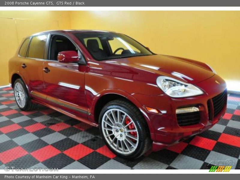 GTS Red / Black 2008 Porsche Cayenne GTS