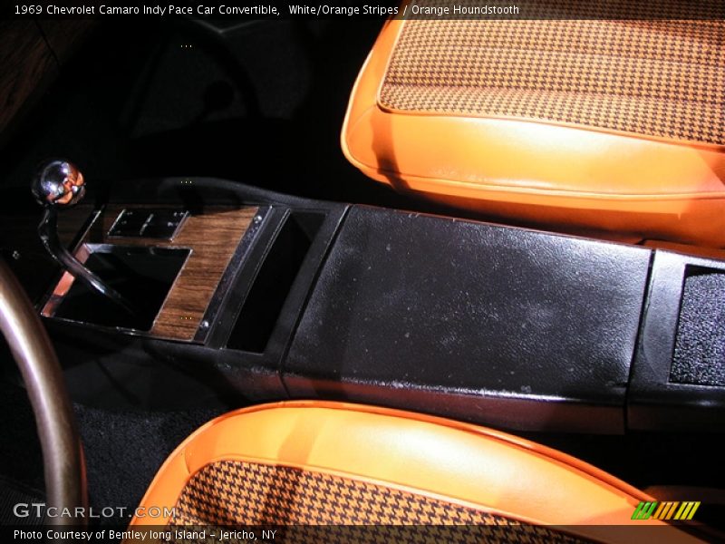 White/Orange Stripes / Orange Houndstooth 1969 Chevrolet Camaro Indy Pace Car Convertible