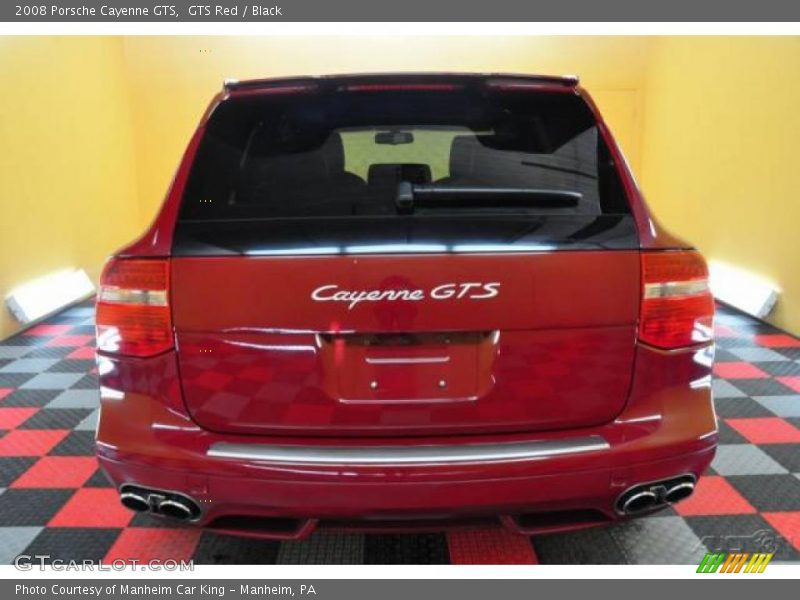 GTS Red / Black 2008 Porsche Cayenne GTS