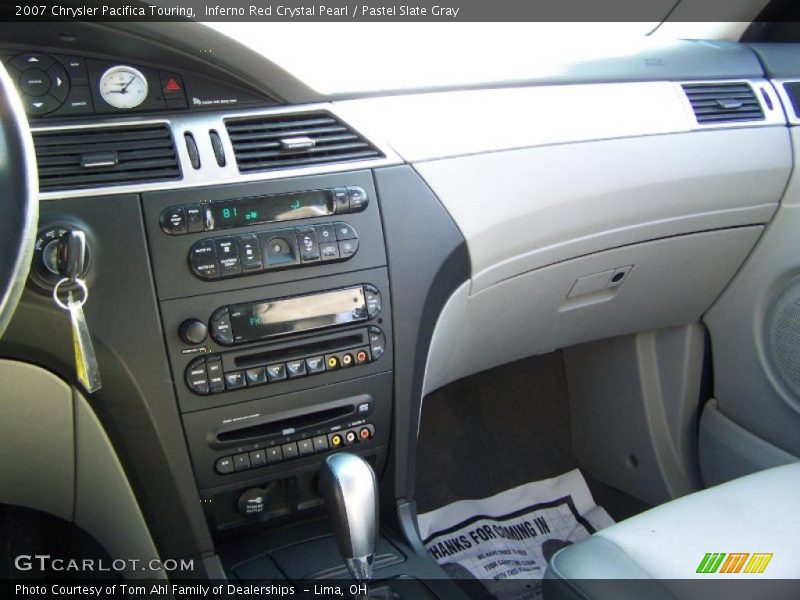 Inferno Red Crystal Pearl / Pastel Slate Gray 2007 Chrysler Pacifica Touring
