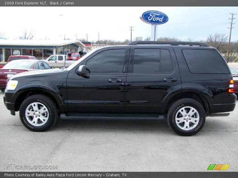 Black / Camel 2009 Ford Explorer XLT