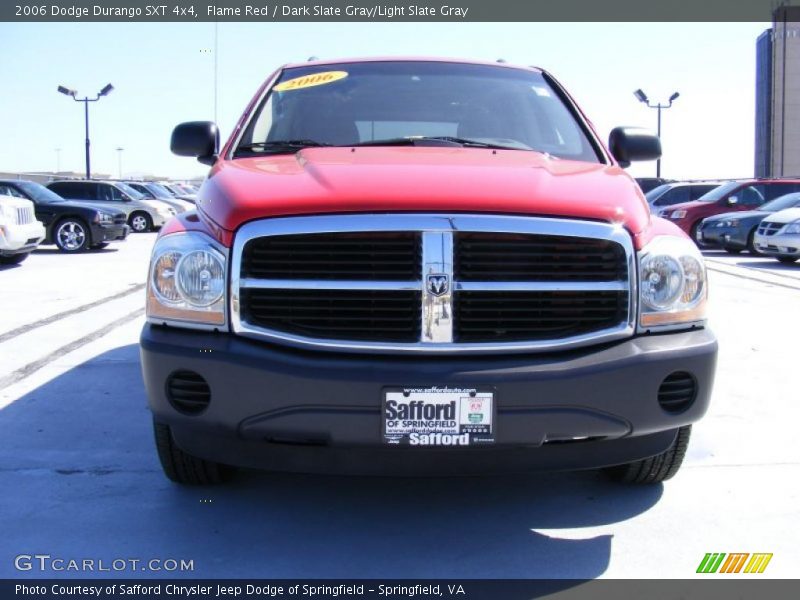 Flame Red / Dark Slate Gray/Light Slate Gray 2006 Dodge Durango SXT 4x4